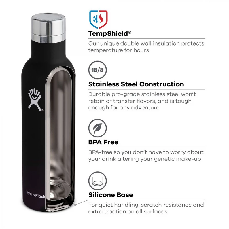Hydro Flask 25oz Wine Botte Thermoskan 5 Hydro Flask 25oz Wine Botte Thermoskan - Afbeelding 3