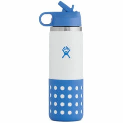 Hydro Flask Kinderen 20oz Wide Mouth Straw Lid & Boot Fles