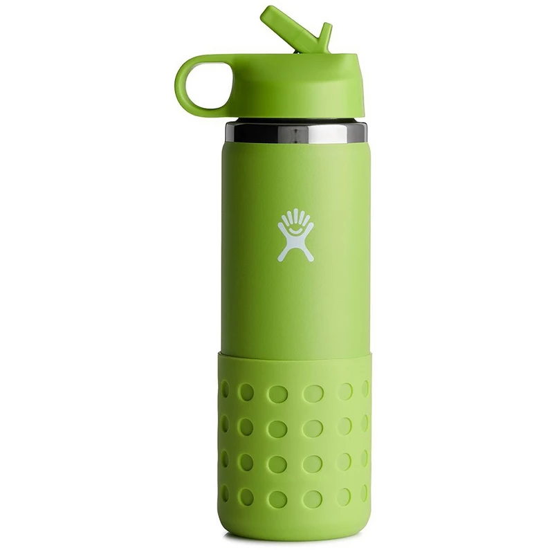Hydro Flask Kinderen 20oz Wide Mouth Straw Lid & Boot Thermosfles 3 Hydro Flask Kinderen 20oz Wide Mouth Straw Lid & Boot Thermosfles